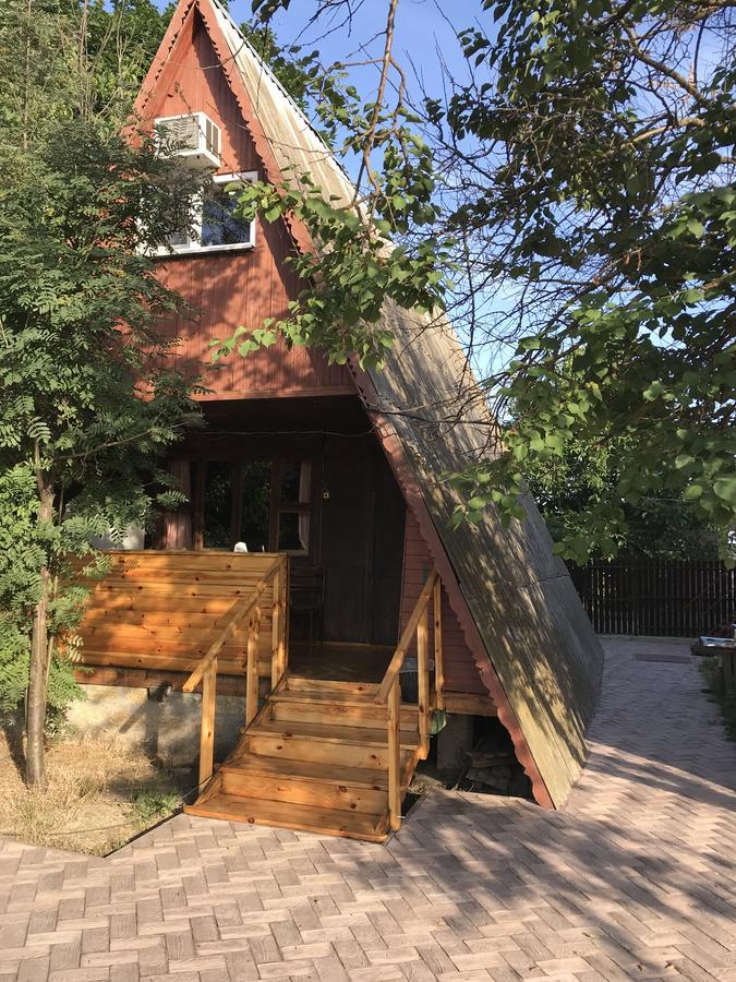 Номера В Деревянных Домиках Hotell Fontanka Eksteriør bilde